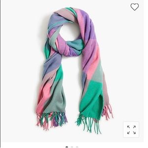 J. Crew Classic Plaid Scarf NEW WITH TAGS
